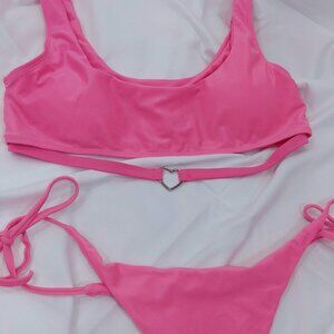Highlighter Pink Bikini/Y2K aesthetic
